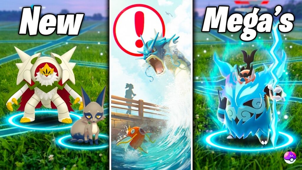 MORE MEGA EVOLUTIONS COMING TO POKEMON GO! Nickit Community Day WON / New Loading Screen!