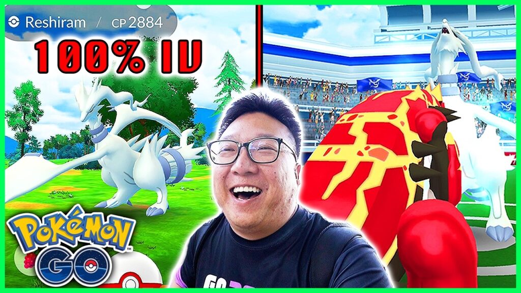 I Caught a HUNDO Reshiram on Raid Hour! - Pokemon GO