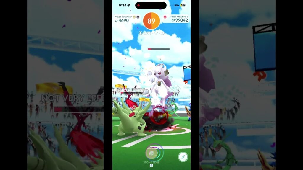 Shiny Mega Mewtwo Y ! (Pokemon Go Fest Chicago)
