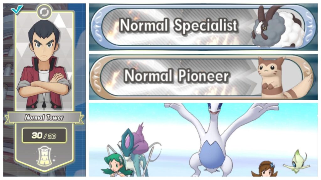 Pokemon Masters EX: Pasio Normal Tower Conquered (Final Floors 27-30)