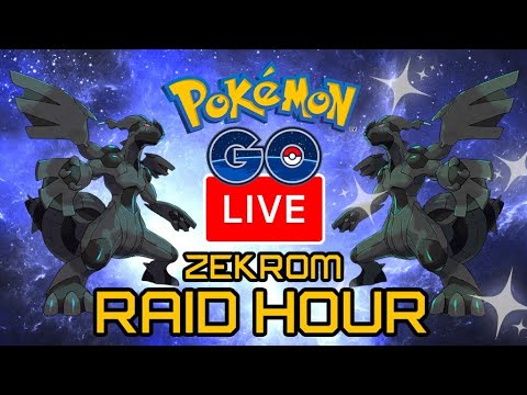 Hosting Zekrom Raids Live | Pokemon GO Raid Hour