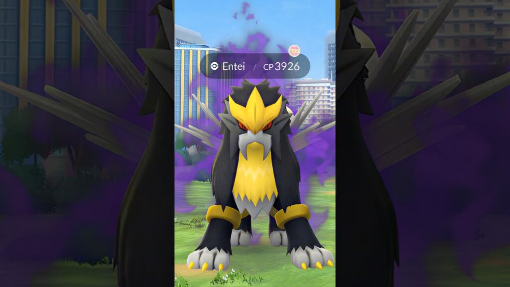 OMG! Got 98% Shadow Entei in Pokemon GO?!
