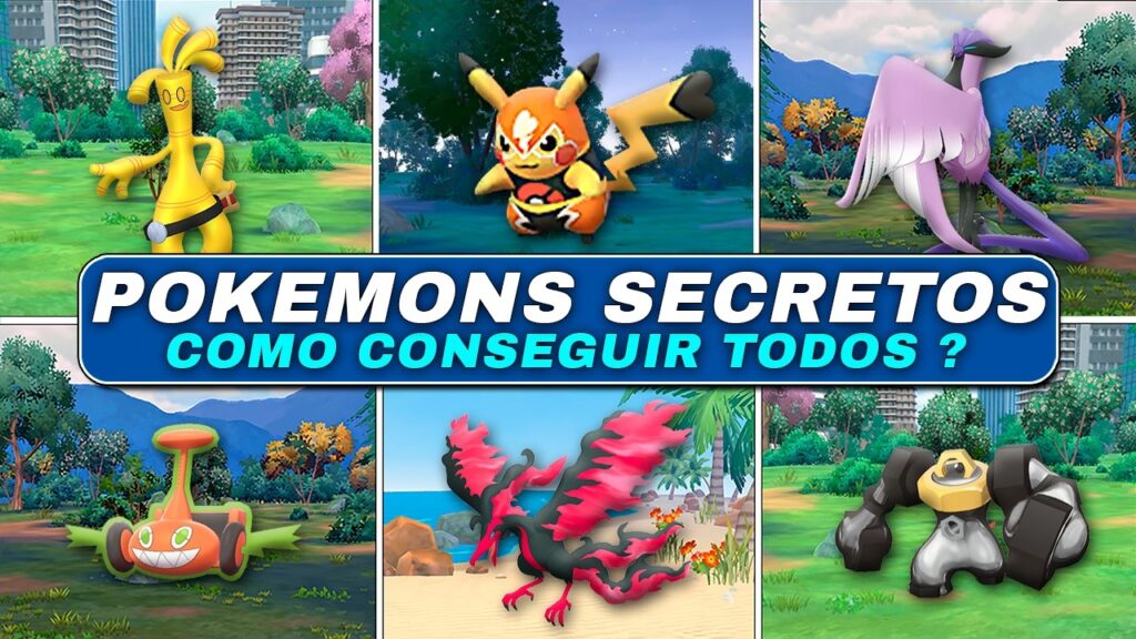Saiba como Capturar TODOS os Pokemons SECRETOS do Pokemon GO