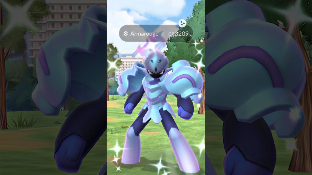Finally Got Shiny Armarouge in Pokemon GO!