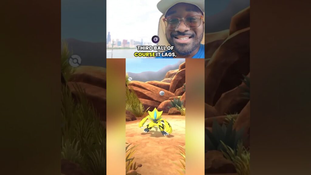 Finally Catching Zeraora In Pokemon Go! #pokemon #pokemongo #zeraora #pokemongofest #foryou #gofest