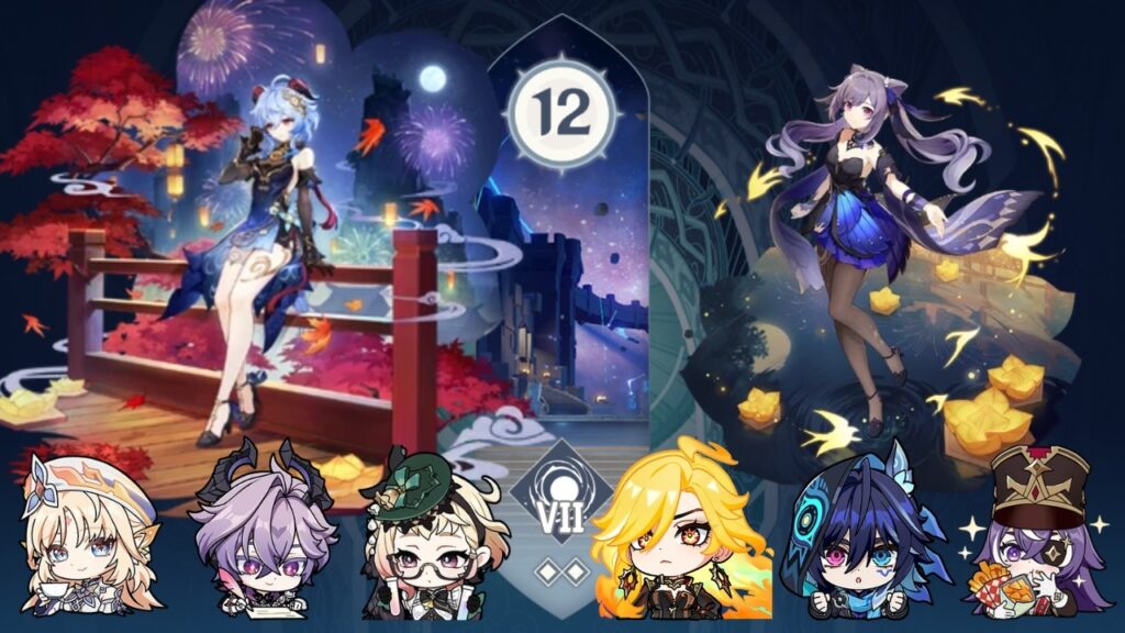 Ganyu Melt | Keqing Overload - Spiral Abyss (Version Luna VII)