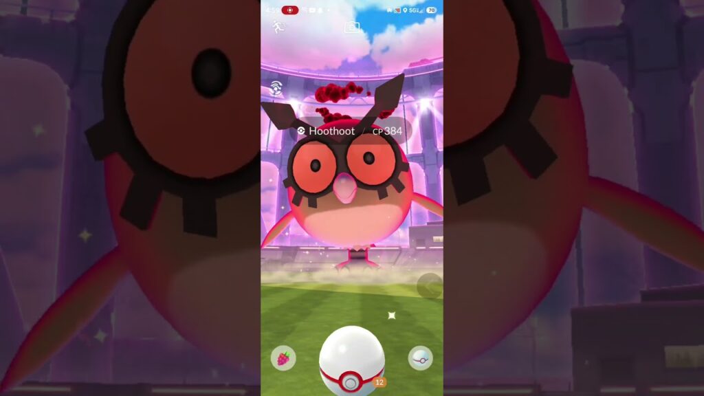 Dynamax Hoothoot. LETS GO! #pokemon #pokemongo