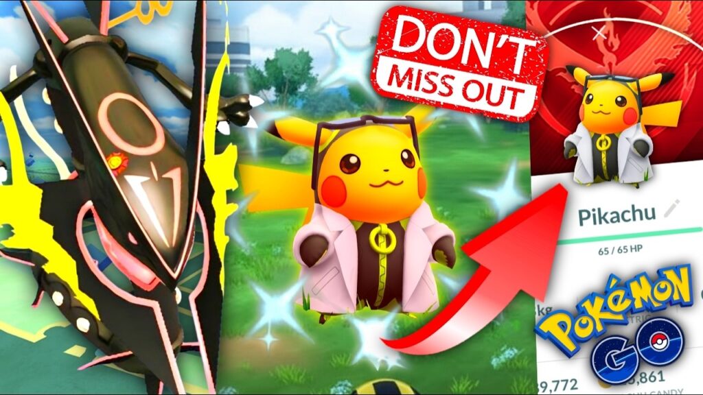 *FREE POKECOINS MEGA RAYQUAZA RAIDS & NEW ULTRA RARE PROFESSOR WILLOW ASSISTANT PIKACHU* Pokemon GO
