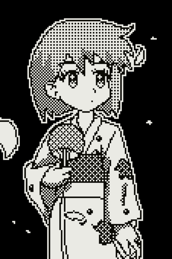 [OC] Misty (Kasumi) • 1-bit Animation