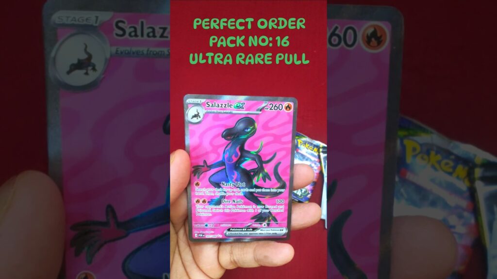Ultra Rare Pull, Perfect Order Booster pack #pokemon #pokemoncards #pokemontcg #ultrarare #pokemongo