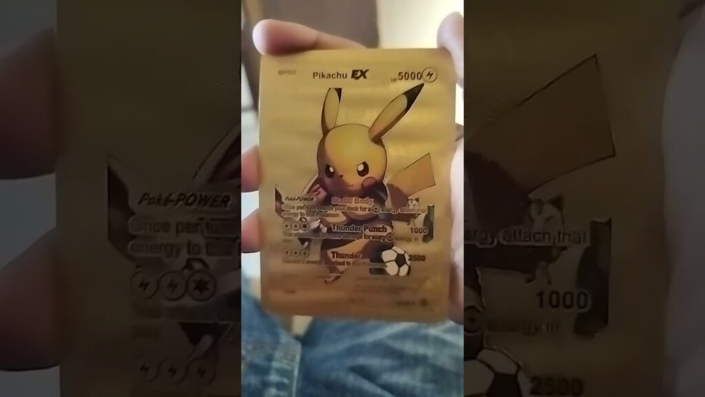 golden Pokemon cards #pokemon #myteamforscarletandviolet #ekmotahathighumechala