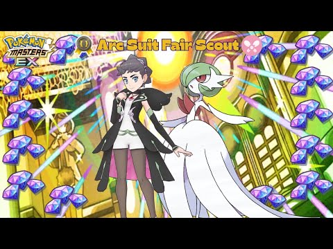 She dazzled my gems | Arc Suit Diantha and Gardevoir Arc Suit Fair Scout | Pokemon Masters EX