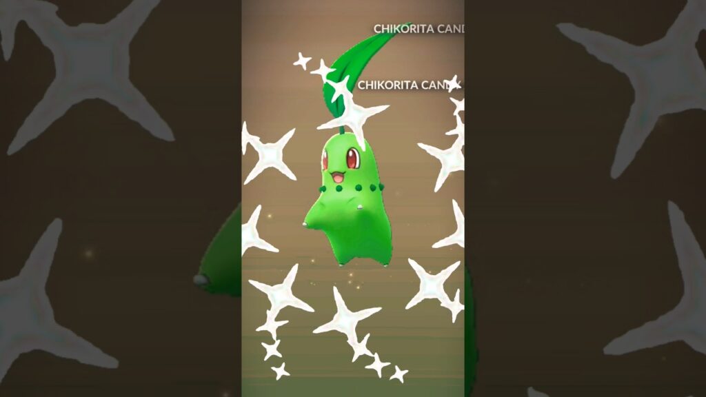 Shiny Chikorita HATCHED from an Egg! | Pokemon GO #games #pokemongo