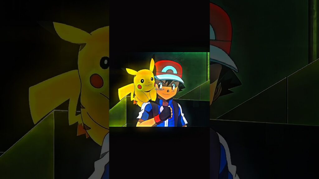 Pokemon master ash Pikachu # #pokemon #pokemonjourneys #edit #anime