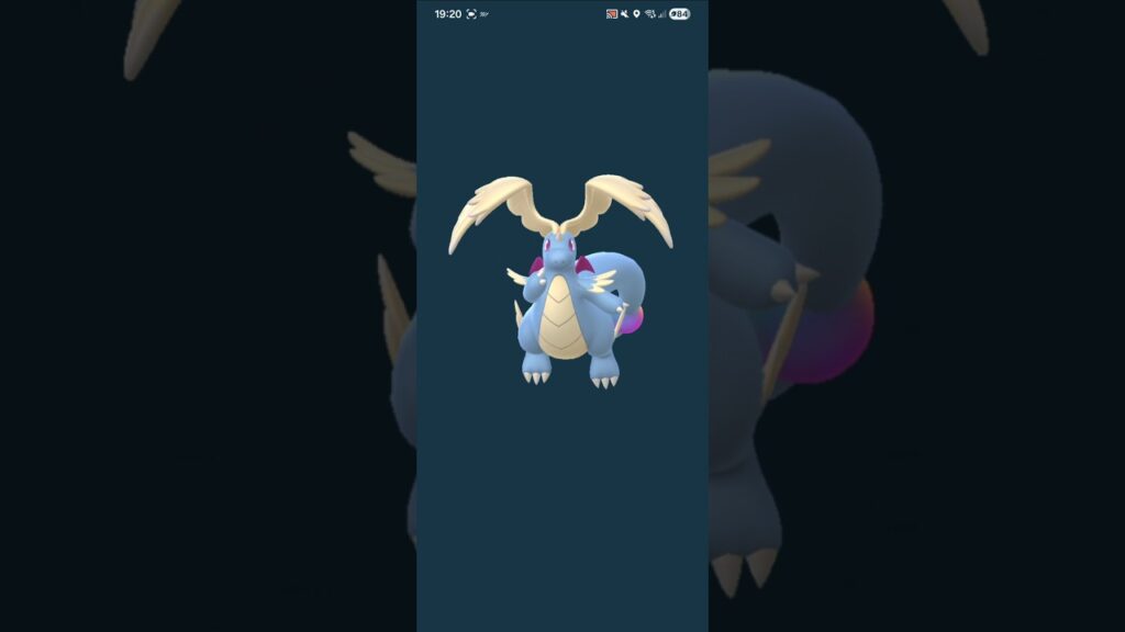 Shiny Mega Dragonite in Pokemon Go #pokemongo #pokemon #mega #megaevolution #dragonite