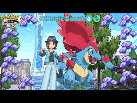 Mega Luck before Anni? | Harmony and Feraligatr EX Fair Scout | Pokemon Masters EX