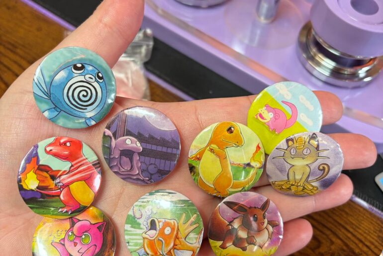 Pokemon card buttons 🥹