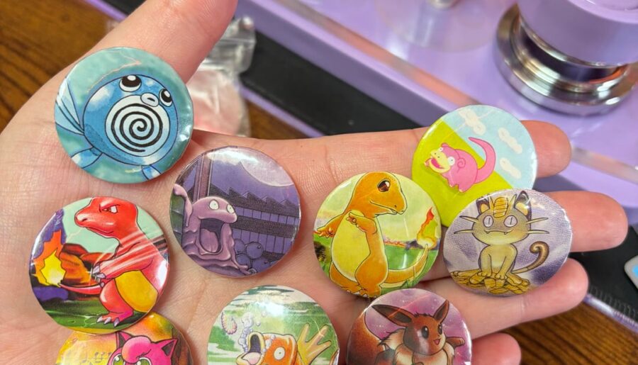 Pokemon card buttons 🥹