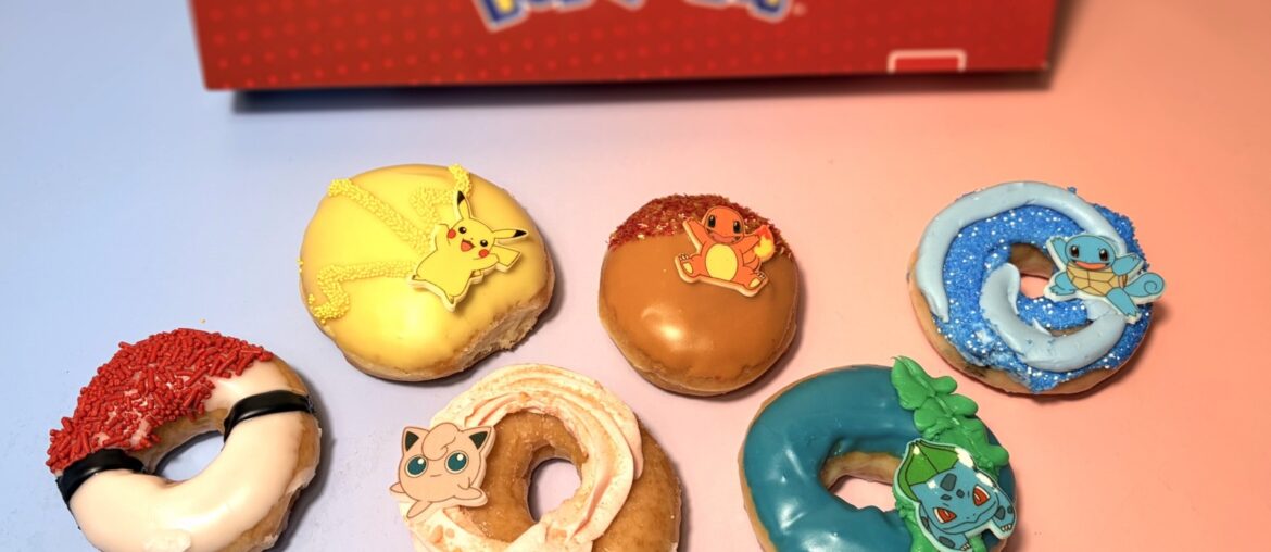 Krispy Kreme's Pokémon Doughnuts Are A Sugar-Fueled Nostalgia Trip