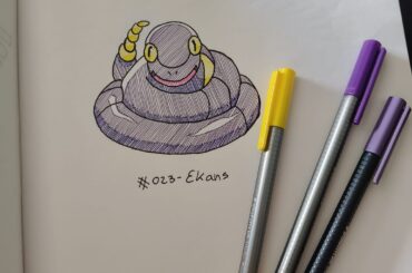 Finishing childhood dream. Pokedex Challenge. Here it is #023 Ekans - #024 - Arbok