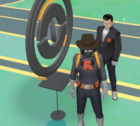 He's right behind me... isn't he?