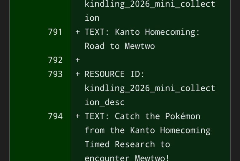 Kanto Homecoming text added