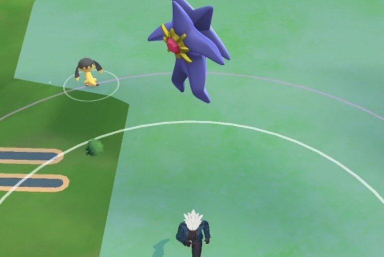 XXL Mega Starmie is… haunting on the map