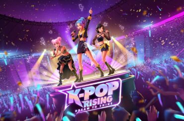 k pop rising dream to shine banner