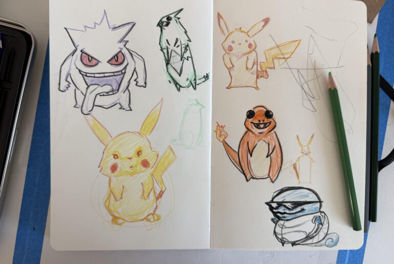 Some sketches.