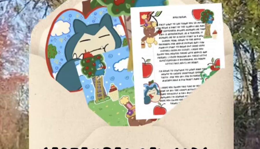 September mail club theme! Apples! 🍎
