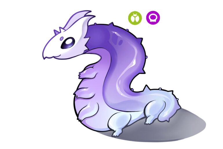 my second attempt at drawing fakemons after 4 years