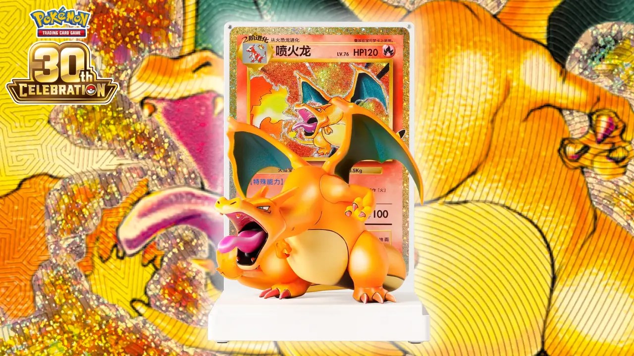 charizard 30th dream painting tcg figure 0