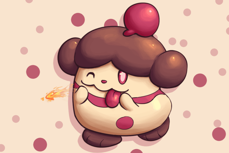Cheesecake, the very special Slurpuff [OC]