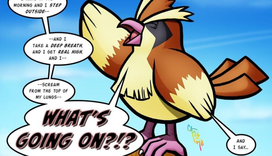 Pokemonthly: Pidgey [OC]