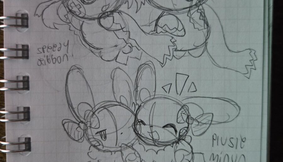 Plusle and Minun <3