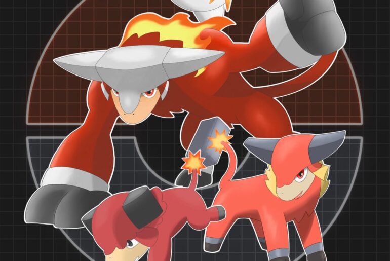 Continuing with my Starter Fakemon : The Fire Starter Line !