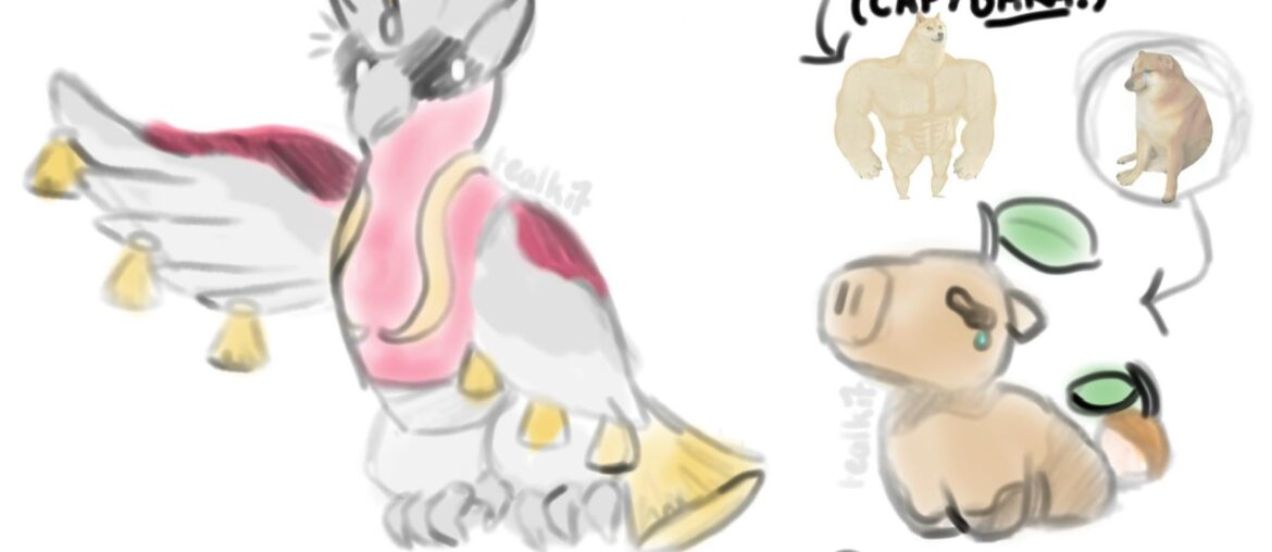 Some Fakemon I dreamt up