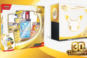 Pokémon Trading Card Game '30th Celebration' Expansion Launches Worldwide