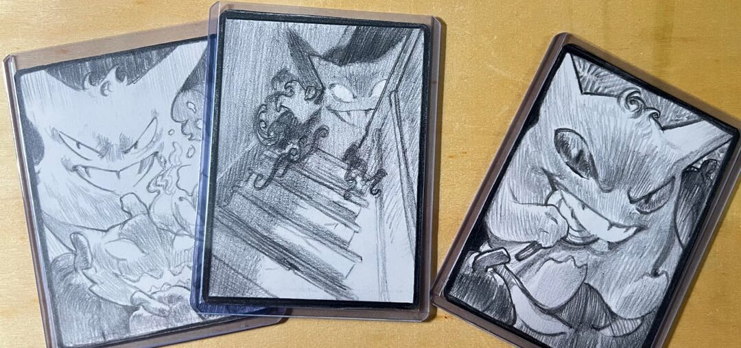 (Oc) Graphite Card Illustrations