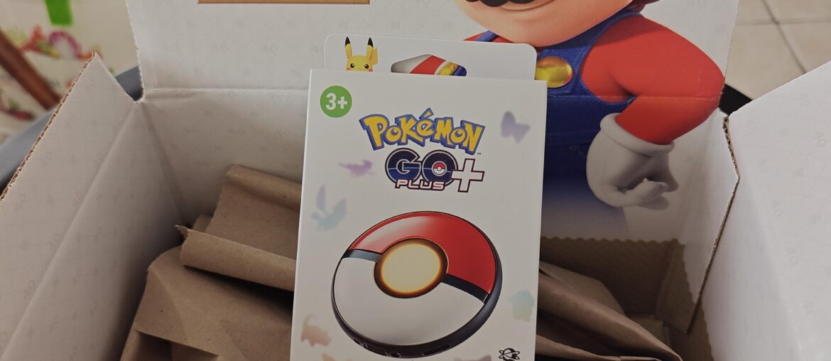 Pokémon Go plus+ arrived from nintendo.