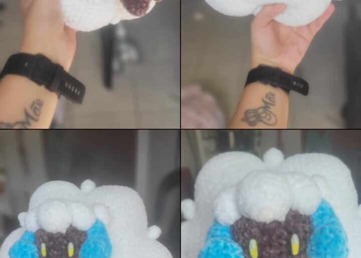 Shiny Whimsicott Amigurumi