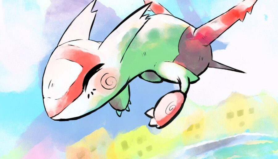 [OC] Pokémon inktober day 6: Alto Mare