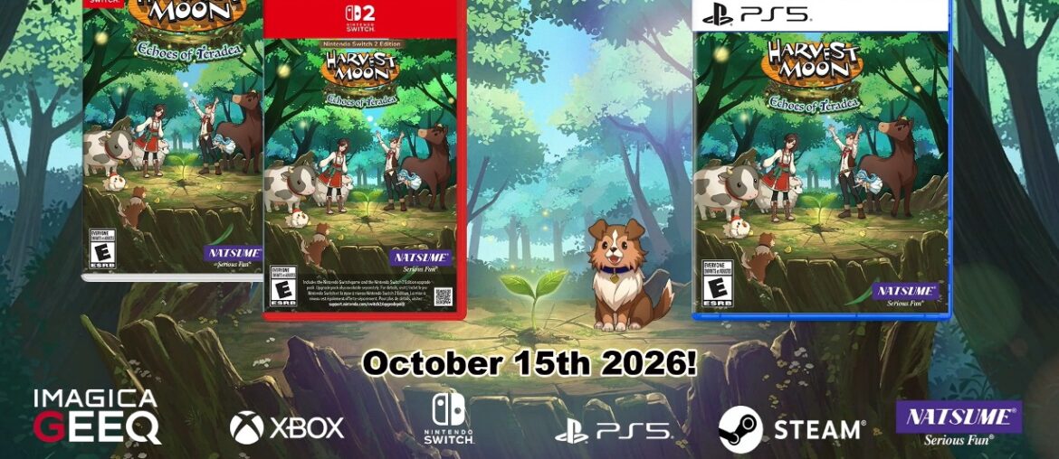 Harvest Moon: Echoes of Teradea launch trailer