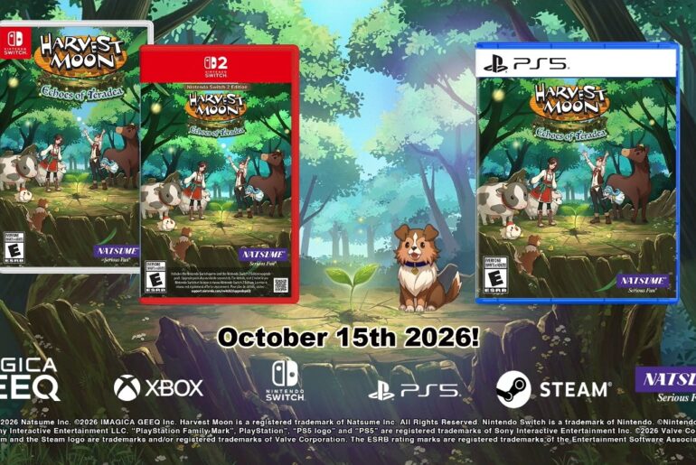 Harvest Moon: Echoes of Teradea launch trailer