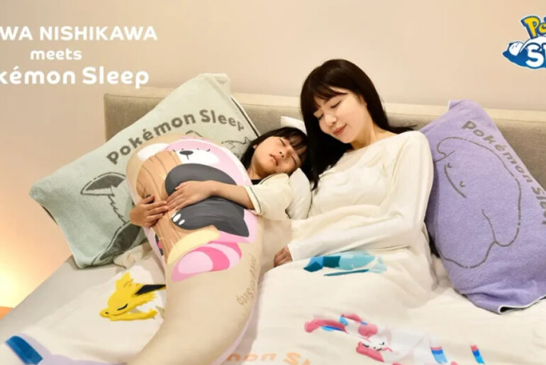 SHOWA NISHIKAWA x "Pokémon Sleep" Bedding Collection Lets You Snooze Alongside Pokemon!