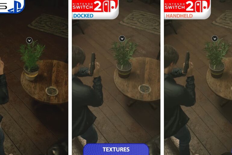 Video: Resident Evil 2 Nintendo Switch 2 vs. PS5 graphics comparison