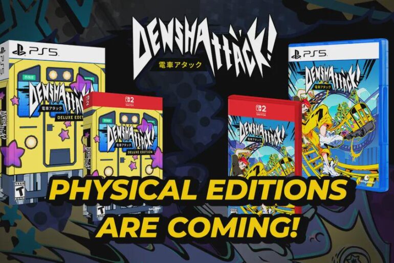 Denshattack physical edition announced, published by Fangamer