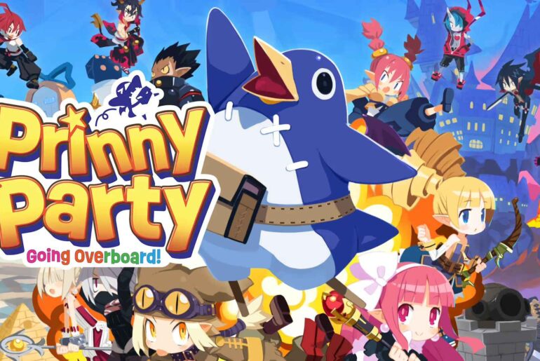 prinny party going overboard banner