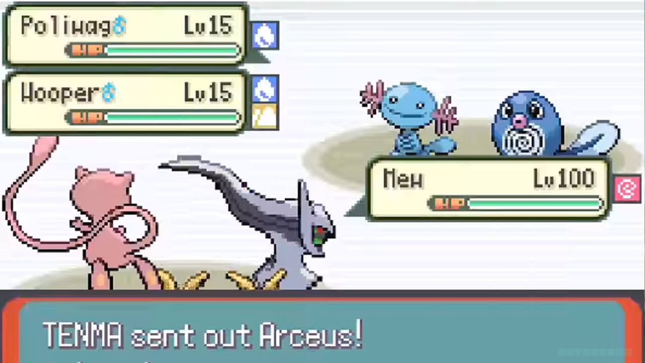 Trainer battle in Pokémon Quetzal